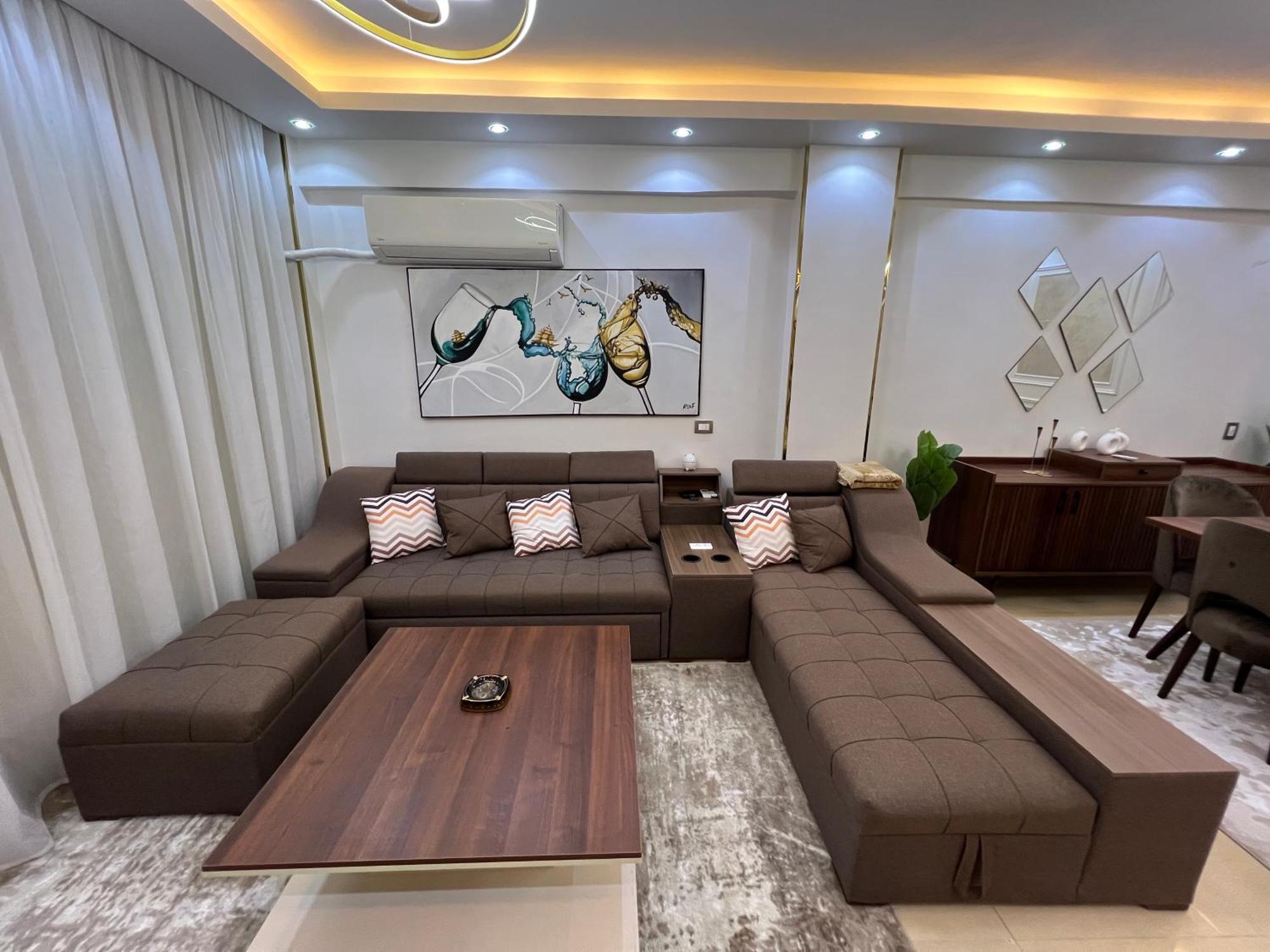 Luxury Diamond Apartment In Wesal Residences Compound New Cairo Esterno foto